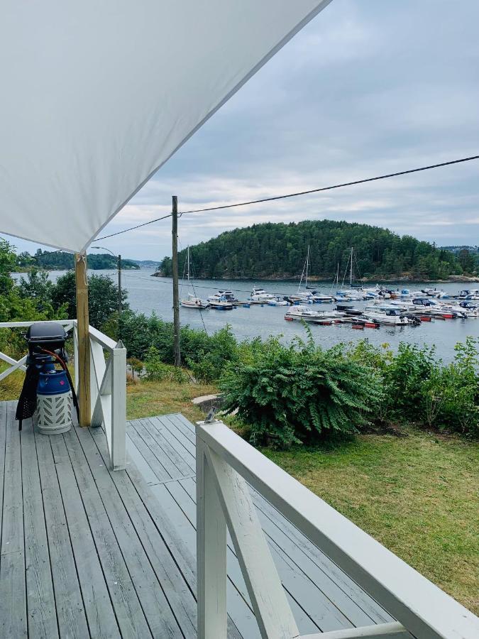 Renovated Sea Facing Cottage On The Eidanger Fjord Porsgrunn Exterior foto