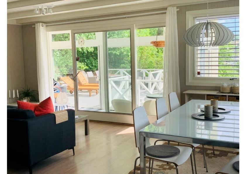 Renovated Sea Facing Cottage On The Eidanger Fjord Porsgrunn Exterior foto